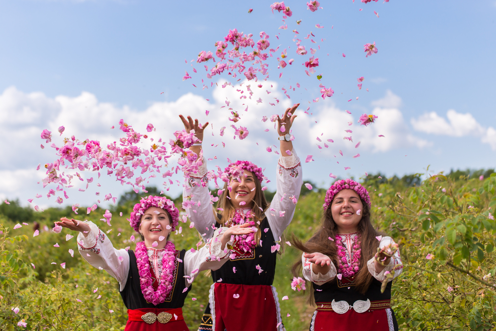 Fête de la Rose en Bulgarie